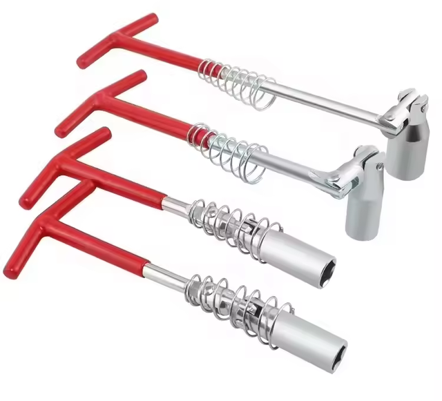 Hot Sale T-Type Spark Plug Socket with Repair Wrench Hexagonal Design for Easy Installation and Removal