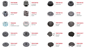 Nuevas Piezas de Repuesto para Empacadoras SEPTUM 2401516 para AGCO MF2270 y para Empacadoras, 1 Año de Garantía, 0.05 kg - Product Image 2