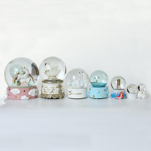 De gato Rosa globo de nieve globo de agua - Product Image 5