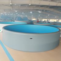 Baignoire de glace gonflable carrée en PVC Drop Stitch de qualité supérieure, piscine hors sol pour bain froid avec fonction de thérapie spa