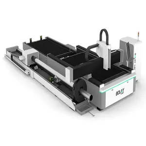 Máquina de corte do laser do tubo do metal para a máquina de corte do laser da fibra do metal 3015 3KW 4KW 6KW velocidade rápida