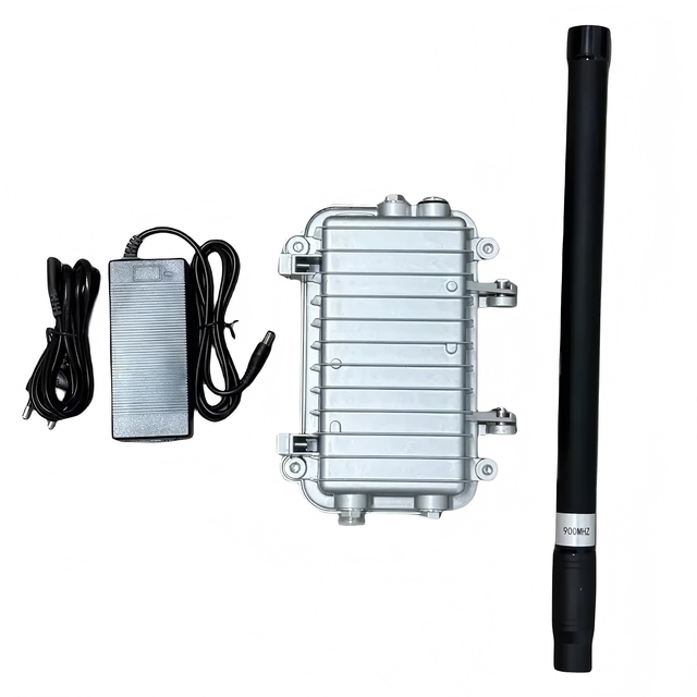 50W 900MHz Portable Handheld Anti Drone RF Antenna Complete Set With Power Adapter Outdoor Air Security UAV Jammer Antenna