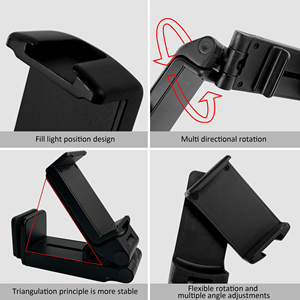 360 ° xoay nhựa điện thoại núi giữ bàn Máy bay mới lạ trong chuyến bay móc cho phòng khách - Product Image 3