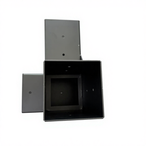 دعامات برجولا مخصصة من الفولاذ المقاوم للصدأ الأسود للمباني الخارجية، صديقة للبيئة وسهلة التركيب ومقاومة للماء، مناسبة للشرفات الخارجية الصغيرة - Product Image 6