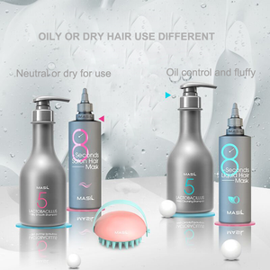 韓国マシルラクトバチルスヘアシャンプーオイルコントロールふわふわクリーンソフトケアスムージング栄養ヘアバルクトリートメントヘア - Product Image 3