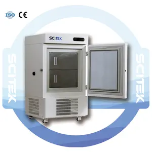 Scitek 108l Led Display Ultra Lage Temperatuur Vriezer Gemengd Koelmiddel Met Cfc Vrij