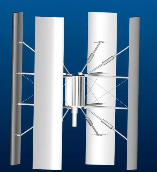 風力発電機3kw 5kw垂直風力タービン