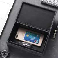 Serrure magnétique de sécurité antivol avec logo personnalisé Boîte RFID de grande capacité bloquant la cage de Faraday pour clés de voiture et téléphones portables