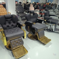 Fauteuil de Barbier Antique Robuste Xinman – Chaise de Coiffure pour Salon de Coiffure et Barbier