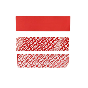 Etiquetas de Embalaje en Rollo con Corte Troquelado de <span class=keywords><strong>PET</strong></span> Impresas Personalizadas, Excelente Seguridad, VOID Anti-Falsificación, Advertencia de Vinilo Acrílico - Product Image 1