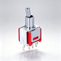 Interrupteurs à bascule micro SPDT YF 6A 250VAC avec fonction ON/ON, matériau PA66, terminal à souder pour équipement électrique, IP53