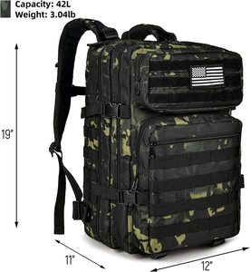 Mochila Táctica de Camuflaje Personalizada de 45l, Mochila de Viaje Grande para Exteriores - Product Image 1
