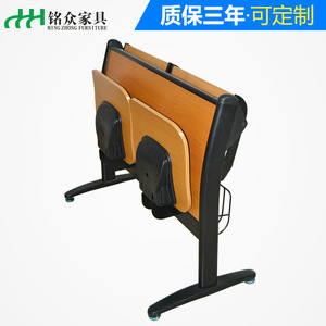 Banco de aula Mingzhong Furniture MG-P181H-2, silla de escritorio escalonada de madera melaminizada para uso escolar - Product Image 2