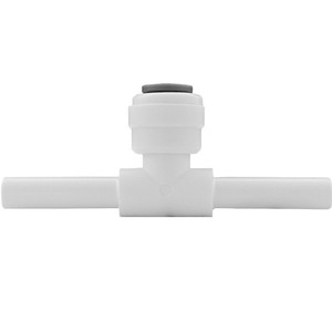 Connecteur en T pour purificateur d'eau, 1 entrée, en matériau POM, adaptateur rapide pour accessoires de filtre de machine à eau pure - Product Image 1