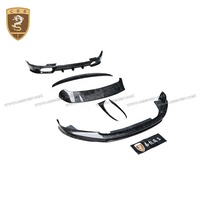 Lame avant en Fiber de carbone forgée de Style TKY, diffuseur arrière, Kit de carrosserie automobile pour Porsche Macan Bodykit année 2020