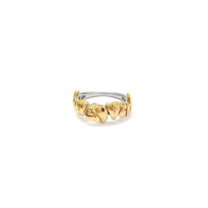 Fashion <b>Ring</b> 316L Stainless Steel PVD Gold Plating Sustainable Resistant Band Jewelry - Product Image 2