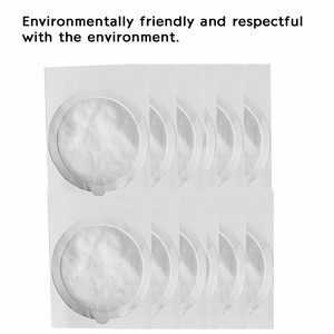100 pièces/paquet 57MM joints de dosettes de café jetables pour Capsules <span class=keywords><strong>Nespresso</strong></span> feuilles crème <span class=keywords><strong>mousse</strong></span> café filtre couvercle aluminium autocollant - Product Image 4