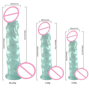 Dildo in Silicone Morbido Extra Lungo a Due Teste Colore Macaron per Trasmissioni in Diretta Femminili, Prodotto per Adulti BDSM, Masturbazione Anale - Product Image 2