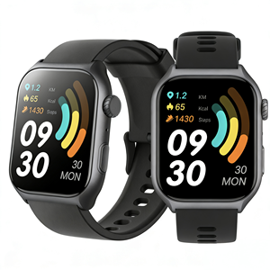 Montre connectée sportive tendance avec suivi de la fréquence cardiaque, étanche, tracker d'activité compatible avec <span class=keywords><strong>iPhone</strong></span> - Product Image 2