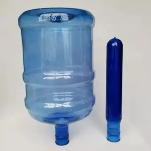 Botella de agua de 5 galones para mascotas, suministro de fábrica, 730g, 20L, preforma