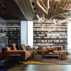 Nhà Máy Bán Buôn Dày Hội Trường Khách Sạn Khu Vực Trung Tâm Thảm 200*300Cm Tùy Chỉnh Thực Hiện Len Tufted Phong Cách Hiện Đại Sảnh Phòng Chờ Trang Trí Thảm - Product Image 3