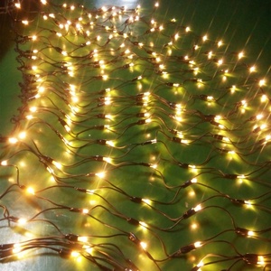 Filet <span class=keywords><strong>lumineux</strong></span> LED étanche pour mariage, éclairage de Noël, décoration d'arbustes, taille personnalisée - Product Image 3