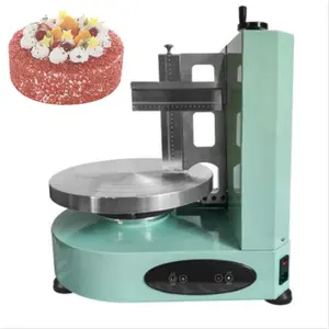 automatic cake plastering cream coating spreader birthday icing machine baking equipment