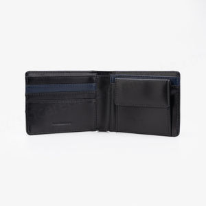 2022 moda fuego geométrico corto PU hombres billetera personalizada tarjeta de crédito impermeable pequeño monedero regalo de Navidad - Product Image 2