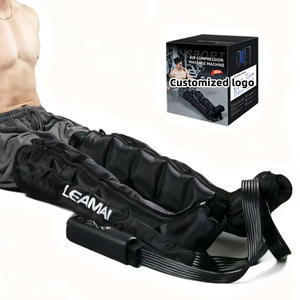 Masajeador de Piernas Leamai, Mangas Dobles para Extremidades Inferiores con Control Remoto, Recargable por USB, Terapia de Compresión por Ondas de Aire - Product Image 3