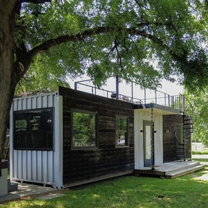 Maison conteneurisée CE 20 pieds pour extension de jardin, maison préfabriquée utilisable comme studio, bureau ou maison d'hôtes - Product Image 1