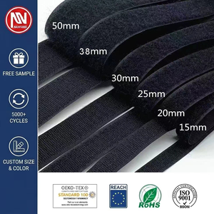 Cinta de Gancho y Bucle de Nylon 100% Suave, Reutilizable, para Coser, para <span class=keywords><strong>Arnés</strong></span> de Mascotas y Fabricación de Correas de Pecho para Perros - Product Image 3