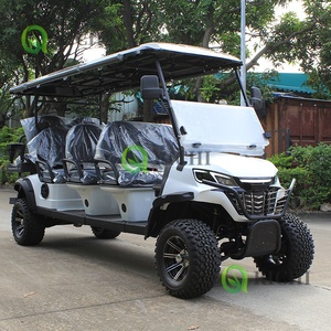 Golf Cart Elettrico a 6 Posti 48 Volt con Certificazione CE, Veicolo Fuoristrada Rialzato per Hotel, Resort e Servizi di Pulizia - Product Image 4