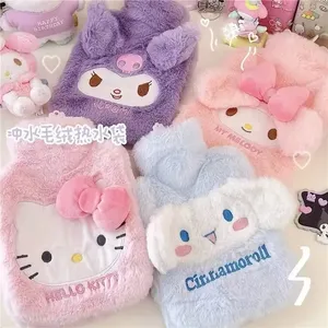Hello Cat Plush Cute Cinnamoroll Plus Terciopelo grueso <span class=keywords><strong>Bolsa</strong></span> <span class=keywords><strong>de</strong></span> <span class=keywords><strong>agua</strong></span> <span class=keywords><strong>caliente</strong></span> a prueba <span class=keywords><strong>de</strong></span> explosiones Calentador <span class=keywords><strong>de</strong></span> manos grande Botella <span class=keywords><strong>de</strong></span> niña - Product Image 2