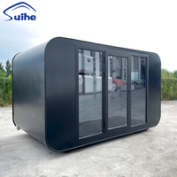 Maison moderne extérieure personnalisée petite maison maison mobile de travail maison de bureau nacelle préfabriquée jardin salon mobile cabine apple