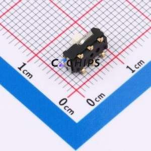 CL-SB-22B-02 Slide Switch Switch Double Pole Double Throw Rectangle Pin Header Gull Wing Type Vertical Mount - Product Image 2