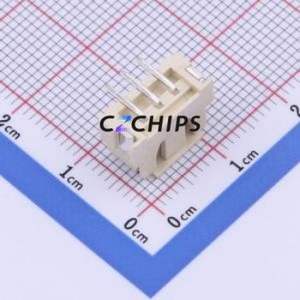 WAFER-XH2.54-3PLB Wire-to-Board Pin Header SMD,P=2.5mm Connector 1x3P 2.5mm Vertical Mount XH - Product Image 2