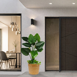 Juego de 3 macetas de cerámica de 15, 12 y 9 pulgadas con esmalte moteado en tonos tierra para orquídeas, plantas de interior y decoración de ventana. - Product Image 4