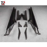 Kit carrosserie latérale en fibre de carbone style MSY pour Lamborghini Huracan LP580 LP610