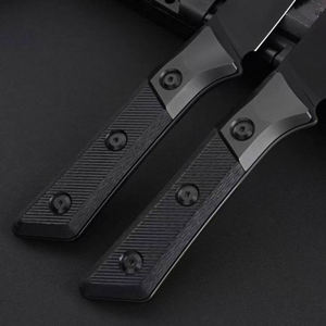 มีดสเต็ก MT คุณภาพสูง ผลิตจากไทเทเนียมอัลลอย TC4 + ด้ามจับคาร์บอนไฟเบอร์ เหล็ก M390 มีดแคมป์ปิ้ง มีดพกพา ปรับแต่งได้ตามต้องการ OEM - Product Image 3