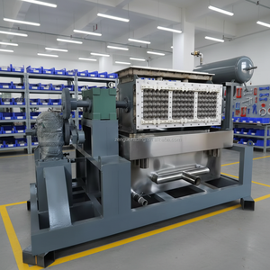 Nueva Máquina Automática para Empacar Bandejas de Huevos y Moldear Pulpa para Uso Agrícola, 220V/380V, 1000-5000 piezas/hora, 1 Año de Garantía, <span class=keywords><strong>Precio</strong></span> de Fábrica - Product Image 1