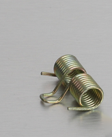 Ressort de torsion en acier inoxydable personnalisé OEM Ressort de torsion double réglable en spirale en métal