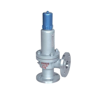 Vanne de sécurité à pression fermée à levage bas, à ressort hydraulique, en acier inoxydable, à bride, modèle A41H