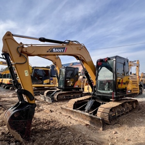 Gran oferta de excavadora Sany 95C Pro usada de 9 toneladas con caja de cambios de motor de alta eficiencia y bomba en buenas condiciones de trabajo a la venta - Product Image 6