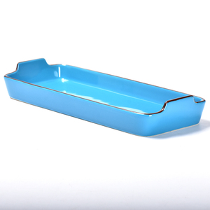 3-teiliges Geschirrset im nordischen Stil Kunden spezifische kleine Keramik-Desserts chale mit umwelt freundlichem Tablett - Product Image 5