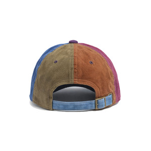 Nuovo Cappellino da Baseball in Camoscio Bicolore Retrò, Non Strutturato, con Logo Ricamato Personalizzato, Unisex, Regolabile, Vendita all'Ingrosso - Product Image 3
