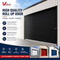 Porte enroulable en acier standard, épaisseur 0,45 mm, personnalisable 0,5 mm 0,6 mm pour usage commercial quotidien, pour porte enroulable en acier