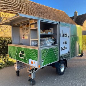 2025 <b>Mobile</b> Snack Juice Coffee <b>Bar</b> Foodtruck Crepes Hot Dog Cart Truck Fully Equipped Food Trailer <b>For</b> <b>Sale</b> USA - Product Image 1