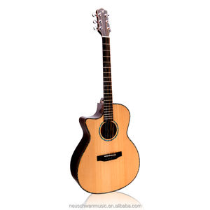 <span class=keywords><strong>Guitarra</strong></span> acústica de alta calidad, 41 pulgadas, palisandro superior, zurda - Product Image 2