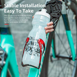 Material de PC, portabotellas de agua, portabotellas de bicicleta de carretera de montaña, apertura lateral, portabotellas EBike - Product Image 2