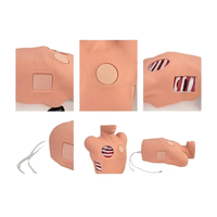 Modèle de simulation de ponction pleurale, de drainage, de pneumothorax, de décompression et de drainage thoracique fermé pour les sciences médicales